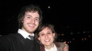 just before we encountered the man in the wheelchair