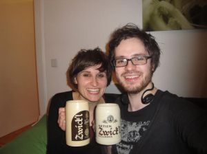 preparing for a 7th Heaven session.